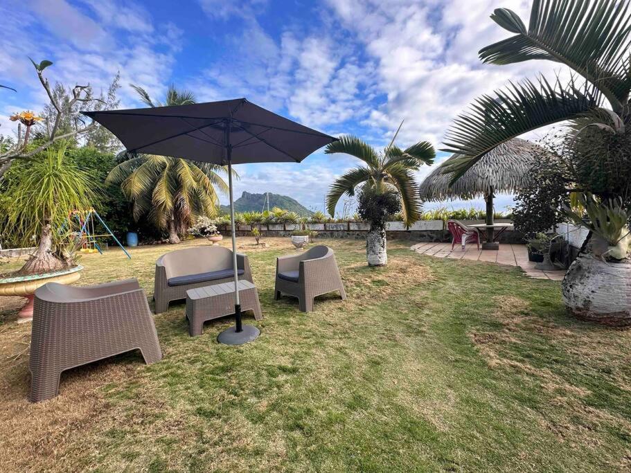 Meri Lodge Huahine ファール エクステリア 写真