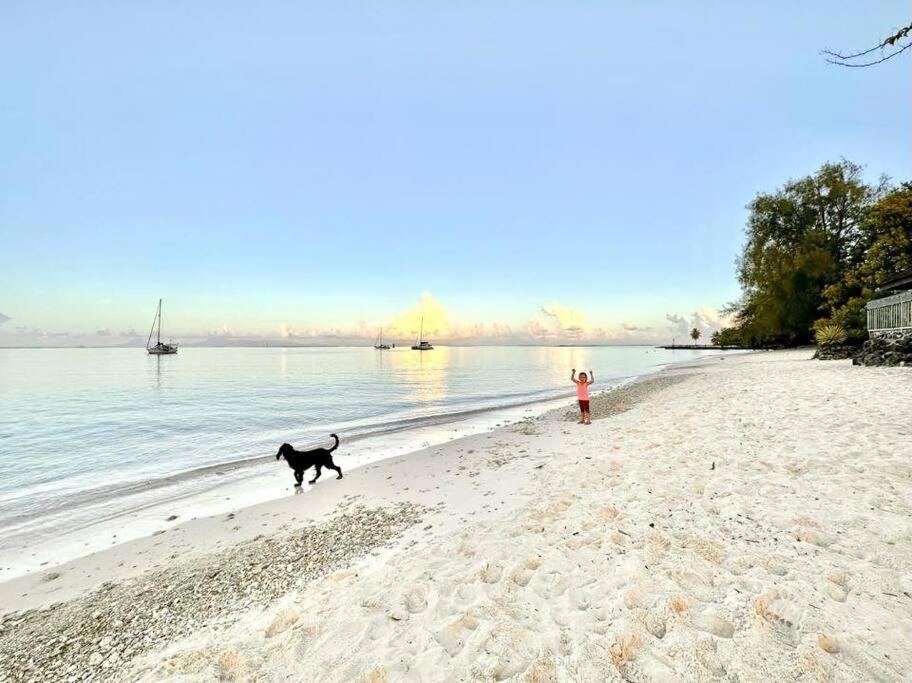 Meri Lodge Huahine ファール エクステリア 写真
